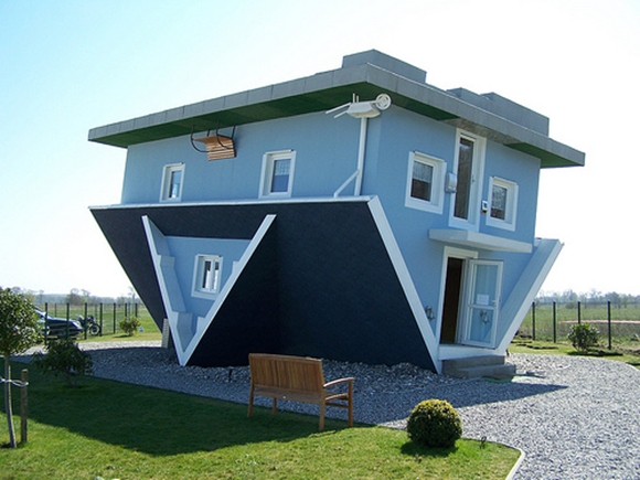 Upside down house