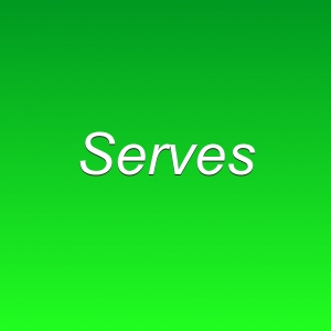 Serves banner